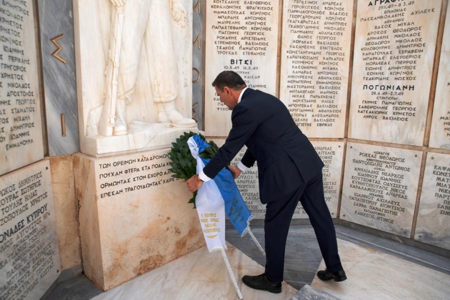 Παρουσία ΥΕΘΑ Νικόλαου Παναγιωτόπουλου στην Επιμνημόσυνη Δέηση υπέρ των πεσόντων Καταδρομέων