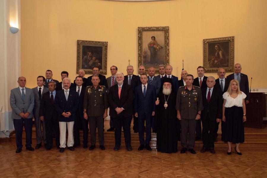 Παρουσία ΥΦΕΘΑ Αλκιβιάδη Στεφανή στην Τελετή παράδοσης – παραλαβής των Διοικητικών Συμβουλίων της Ενώσεως Αποστράτων Αξιωματικών Στρατού