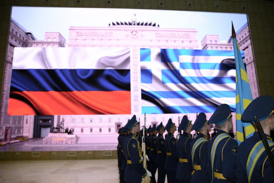 ÎÎ®Î»ÏÏÎ· Î¥ÎÎÎ Î Î¬Î½Î¿Ï ÎÎ±Î¼Î¼Î­Î½Î¿Ï Î¼ÎµÏÎ¬ ÏÎ· ÏÏÎ½Î¬Î½ÏÎ·ÏÎ® ÏÎ¿Ï ÏÏÎ· ÎÏÏÏÎ± Î¼Îµ ÏÎ¿Î½ Î¥ÏÎ¿ÏÏÎ³Ï ÎÎ¼ÏÎ½Î±Ï ÏÎ·Ï Î¡ÏÏÎ¹ÎºÎ®Ï ÎÎ¼Î¿ÏÏÎ¿Î½Î´Î¯Î±Ï Sergei Shoigu 