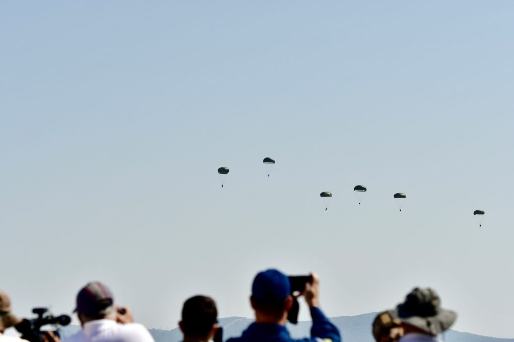 Παρουσία ΥΦΕΘΑ Αλκιβιάδη Στεφανή στην Επίδειξη Επιχειρησιακών Δυνατοτήτων της ΔΕΠ, ως Εκπροσώπου της Κυβέρνησης