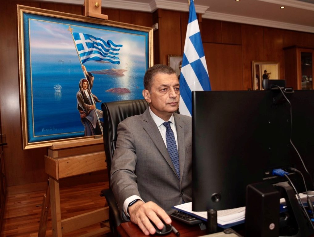 Χαιρετισμός ΥΦΕΘΑ Αλκιβιάδη Στεφανή στο Open Day του 1ου Διαγωνισμού Καινοτομίας & Τεχνολογίας του ΥΠΕΘΑ