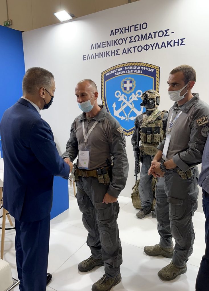 Δραστηριότητες ΥΦΕΘΑ Αλκιβιάδη Στεφανή κατά την Έναρξη της DEFEA