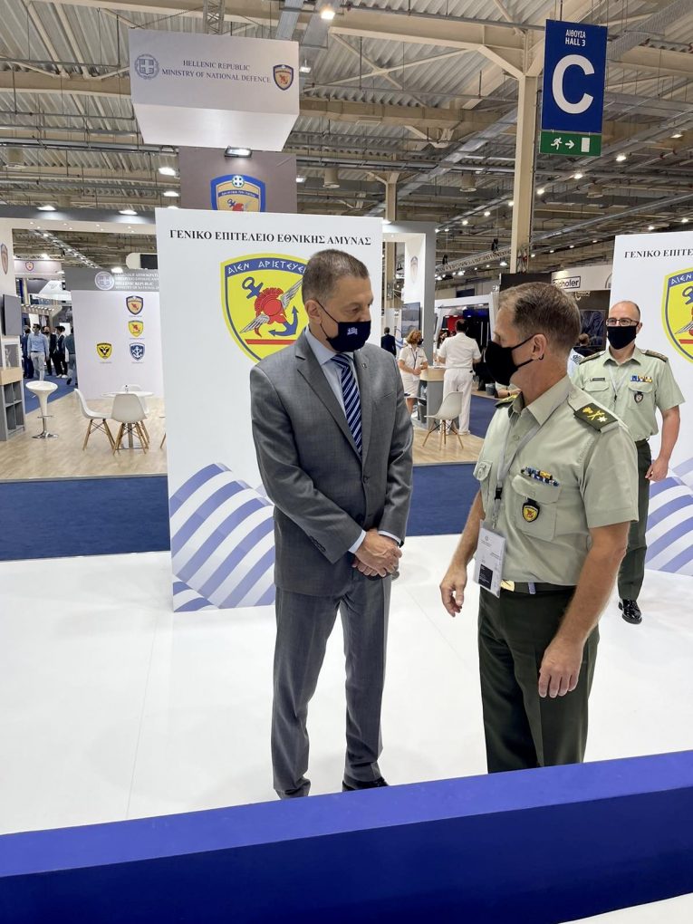 Επίσημες συναντήσεις ΥΦΕΘΑ Αλκιβιάδη Στεφανή κατά τη λήξη της “DEFEA 2021”
