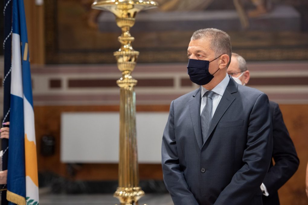 Παρουσία ΥΦΕΘΑ Αλκιβιάδη Στεφανή στην Επιμνημόσυνη Δέηση για τους Πεσόντες κατά την Τουρκική Εισβολή στην Κύπρο, ως Εκπρόσωπος του Πρωθυπουργού