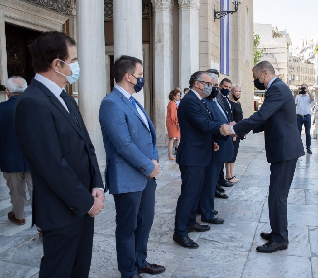 Παρουσία ΥΦΕΘΑ Αλκιβιάδη Στεφανή στην Επιμνημόσυνη Δέηση για τους Πεσόντες κατά την Τουρκική Εισβολή στην Κύπρο, ως Εκπρόσωπος του Πρωθυπουργού