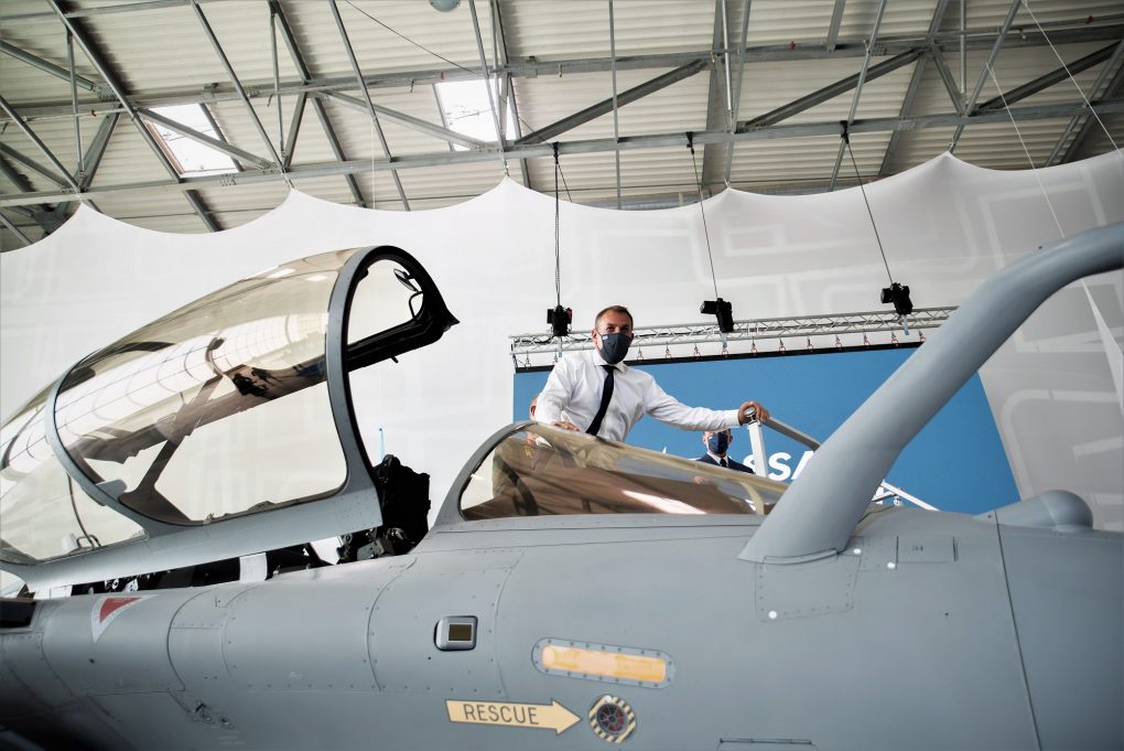 Παρουσία ΥΕΘΑ Νικόλαου Παναγιωτόπουλου στην τελετή παραλαβής του πρώτου μαχητικού αεροσκάφους “Rafale” της Π.Α. στην Ιστρ της Γαλλίας