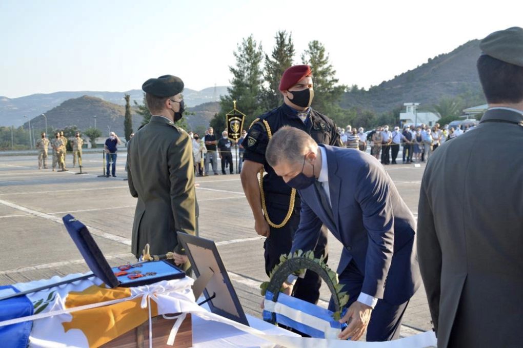 Συμμετοχή ΥΦΕΘΑ Αλκιβιάδη Στεφανή στις Τελετές Επαναπατρισμού των Οστών του Ήρωα Καλμπουρτζή, ως Εκπρόσωπος του Πρωθυπουργού