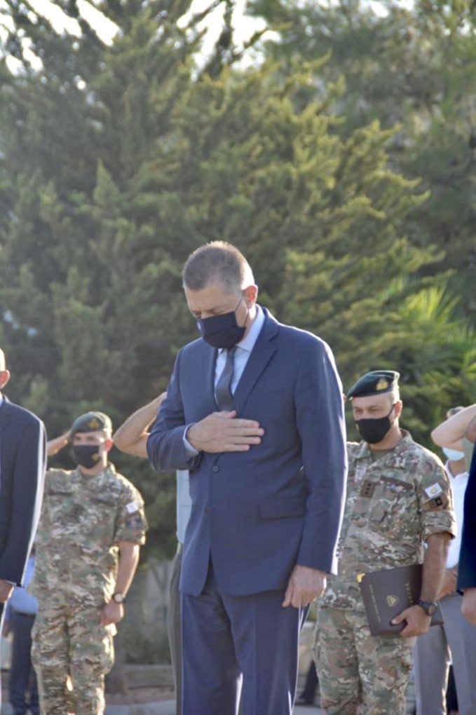 Συμμετοχή ΥΦΕΘΑ Αλκιβιάδη Στεφανή στις Τελετές Επαναπατρισμού των Οστών του Ήρωα Καλμπουρτζή, ως Εκπρόσωπος του Πρωθυπουργού