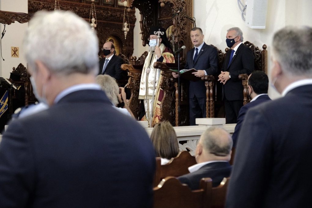 Συμμετοχή ΥΦΕΘΑ Αλκιβιάδη Στεφανή στις Τελετές Επαναπατρισμού των Οστών του Ήρωα Καλμπουρτζή, ως Εκπρόσωπος του Πρωθυπουργού