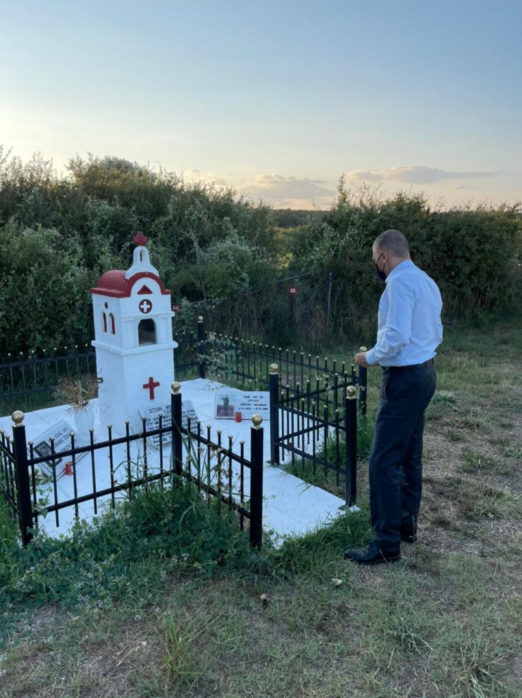 Επίσκεψη ΥΦΕΘΑ Αλκιβιάδη Στεφανή στη Συνοριακή Γραμμή του Έβρου