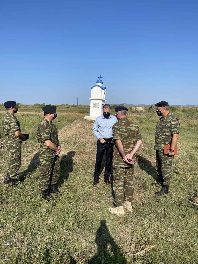 Επίσκεψη ΥΦΕΘΑ Αλκιβιάδη Στεφανή στη Συνοριακή Γραμμή του Έβρου