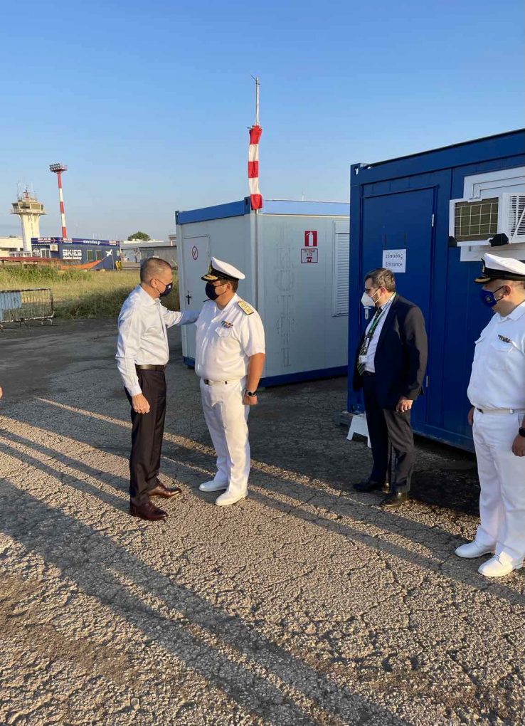 Επίσκεψη ΥΦΕΘΑ Αλκιβιάδη Στεφανή στη Συνοριακή Γραμμή του Έβρου