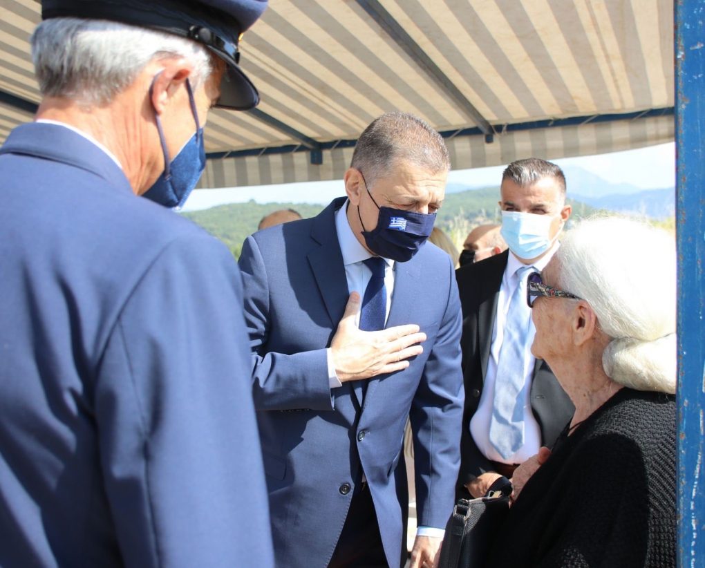 Επίσκεψη ΥΦΕΘΑ Αλκιβιάδη Στεφανή στο Θέρμο Αιτωλοακαρνανίας