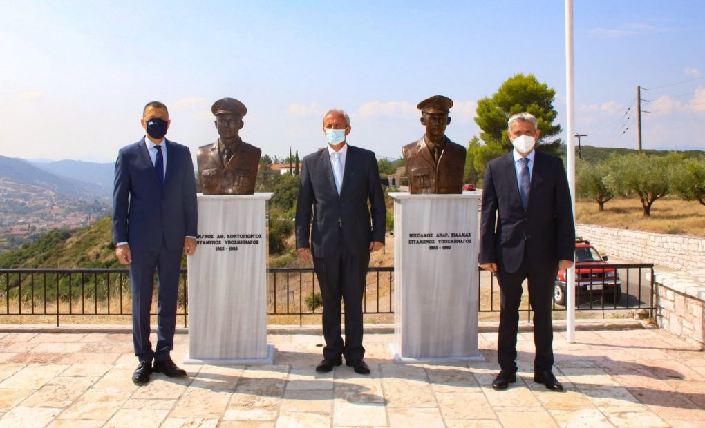 Επίσκεψη ΥΦΕΘΑ Αλκιβιάδη Στεφανή στο Θέρμο Αιτωλοακαρνανίας