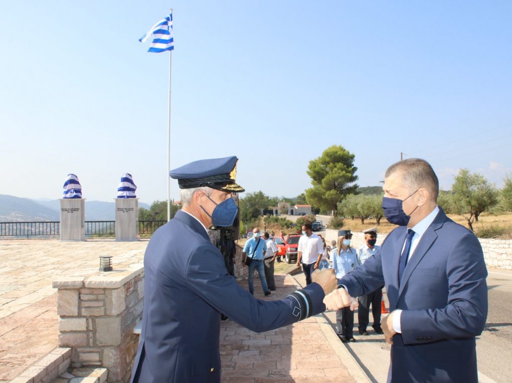 Επίσκεψη ΥΦΕΘΑ Αλκιβιάδη Στεφανή στο Θέρμο Αιτωλοακαρνανίας