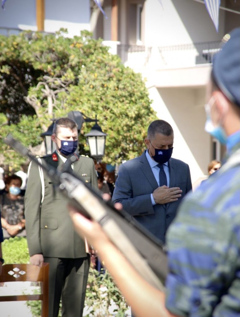 Παρουσία ΥΦΕΘΑ Αλκιβιάδη Στεφανή στις Εκδηλώσεις Μνήμης του Επισμηναγού (Ι) Ν. Βασιλείου