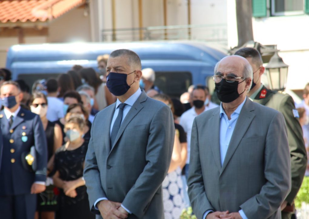 Παρουσία ΥΦΕΘΑ Αλκιβιάδη Στεφανή στις Εκδηλώσεις Μνήμης του Επισμηναγού (Ι) Ν. Βασιλείου