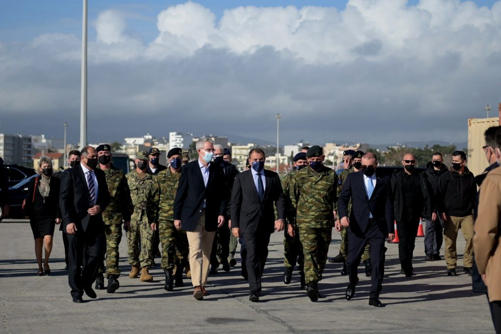 Συμμετοχή ΥΕΘΑ Νικόλαου Παναγιωτόπουλου στην Ημέρα Διακεκριμένων Επισκεπτών για την ανάπτυξη και αναδίπλωση δυνάμεων των ΗΠΑ στο λιμένα Αλεξανδρουπόλεως