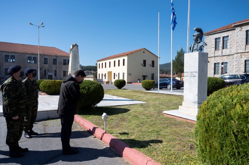 Στην Τρίπολη ο ΥΦΕΘΑ Νικόλαος Χαρδαλιάς - Επισκέψεις σε Σχηματισμούς και Μονάδες του Στρατού Ξηράς και της Πολεμικής Αεροπορίας