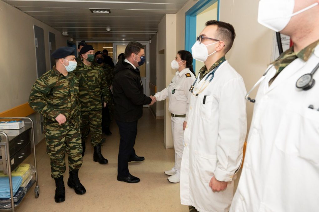 Στην Τρίπολη ο ΥΦΕΘΑ Νικόλαος Χαρδαλιάς - Επισκέψεις σε Σχηματισμούς και Μονάδες του Στρατού Ξηράς και της Πολεμικής Αεροπορίας
