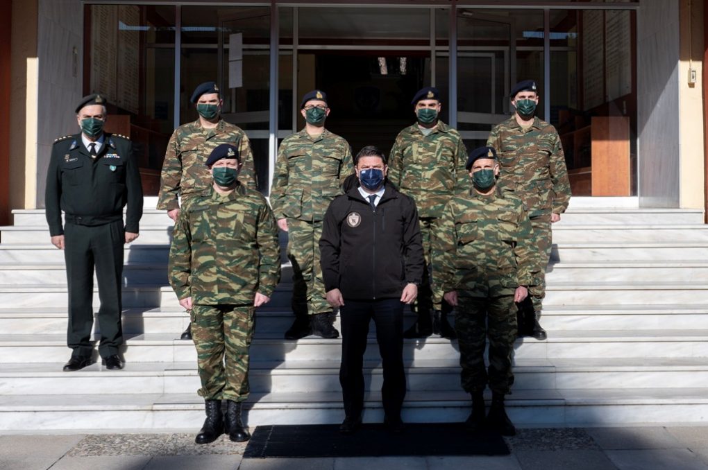Στην Τρίπολη ο ΥΦΕΘΑ Νικόλαος Χαρδαλιάς - Επισκέψεις σε Σχηματισμούς και Μονάδες του Στρατού Ξηράς και της Πολεμικής Αεροπορίας
