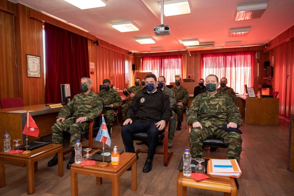 Στην Τρίπολη ο ΥΦΕΘΑ Νικόλαος Χαρδαλιάς - Επισκέψεις σε Σχηματισμούς και Μονάδες του Στρατού Ξηράς και της Πολεμικής Αεροπορίας