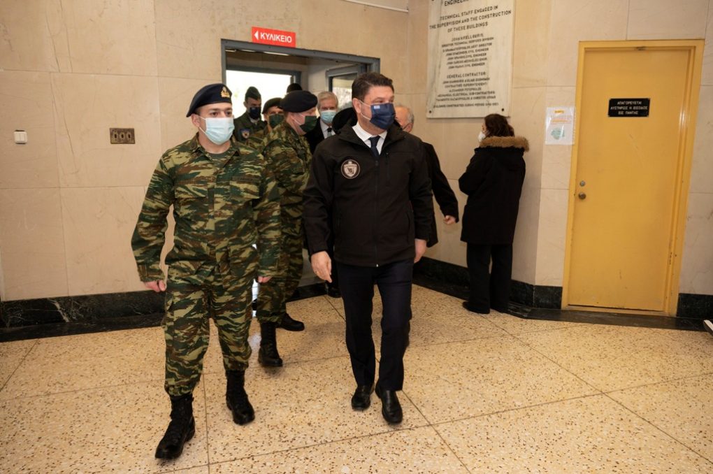 Στην Τρίπολη ο ΥΦΕΘΑ Νικόλαος Χαρδαλιάς - Επισκέψεις σε Σχηματισμούς και Μονάδες του Στρατού Ξηράς και της Πολεμικής Αεροπορίας
