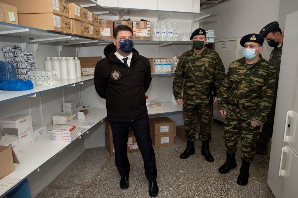 Στην Τρίπολη ο ΥΦΕΘΑ Νικόλαος Χαρδαλιάς - Επισκέψεις σε Σχηματισμούς και Μονάδες του Στρατού Ξηράς και της Πολεμικής Αεροπορίας