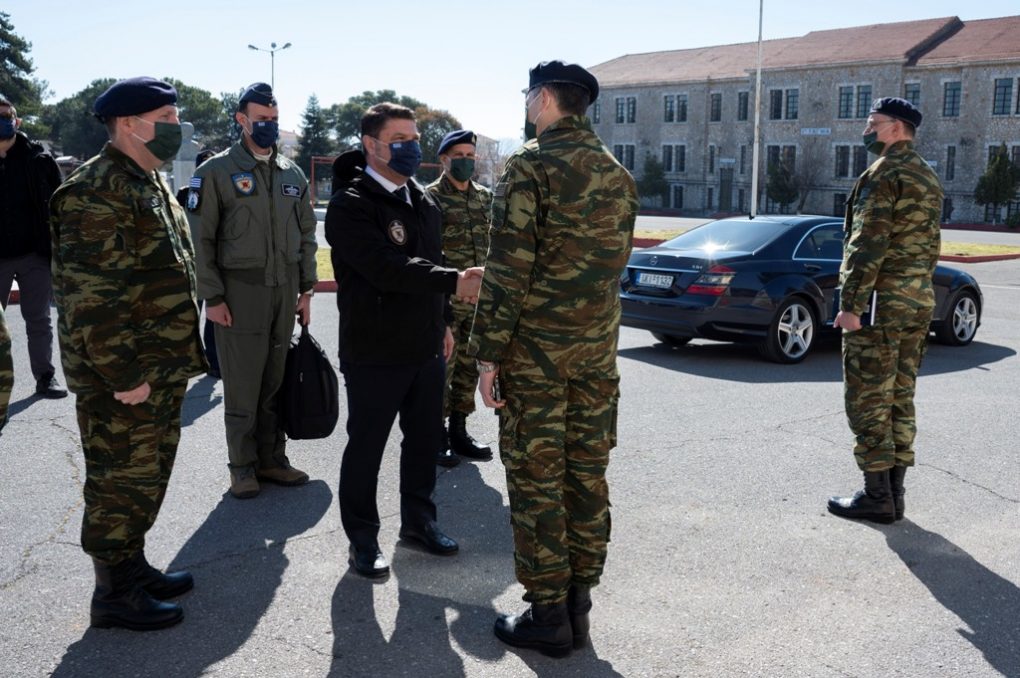 Στην Τρίπολη ο ΥΦΕΘΑ Νικόλαος Χαρδαλιάς - Επισκέψεις σε Σχηματισμούς και Μονάδες του Στρατού Ξηράς και της Πολεμικής Αεροπορίας