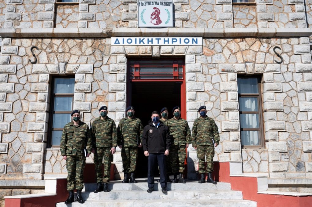Στην Τρίπολη ο ΥΦΕΘΑ Νικόλαος Χαρδαλιάς - Επισκέψεις σε Σχηματισμούς και Μονάδες του Στρατού Ξηράς και της Πολεμικής Αεροπορίας