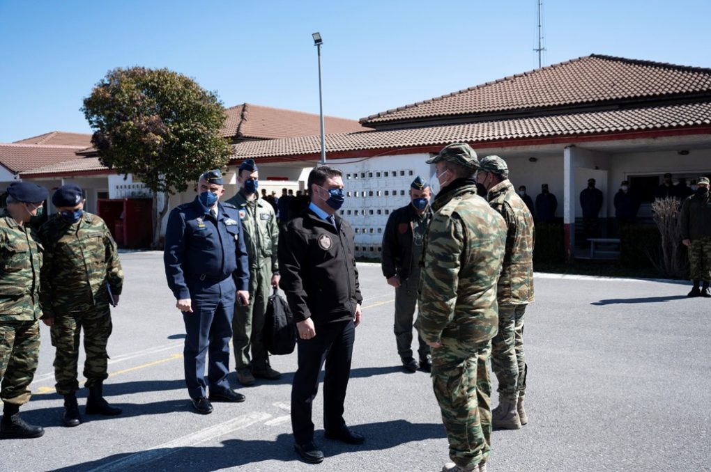 Στην Τρίπολη ο ΥΦΕΘΑ Νικόλαος Χαρδαλιάς - Επισκέψεις σε Σχηματισμούς και Μονάδες του Στρατού Ξηράς και της Πολεμικής Αεροπορίας