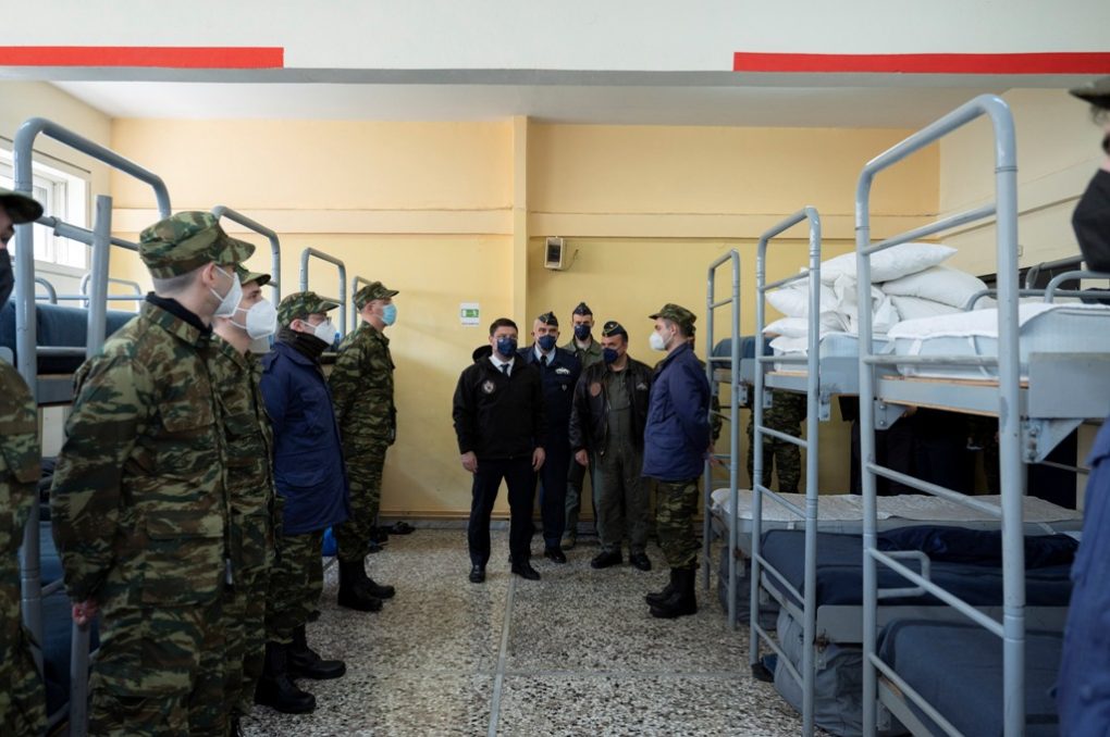Στην Τρίπολη ο ΥΦΕΘΑ Νικόλαος Χαρδαλιάς - Επισκέψεις σε Σχηματισμούς και Μονάδες του Στρατού Ξηράς και της Πολεμικής Αεροπορίας