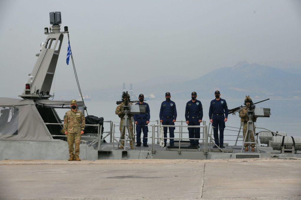 Επισκέψεις ΥΦΕΘΑ Νικόλαου Χαρδαλιά στις Διοικήσεις Υποβρυχίων Καταστροφών και Ταχέων Σκαφών του Πολεμικού Ναυτικού