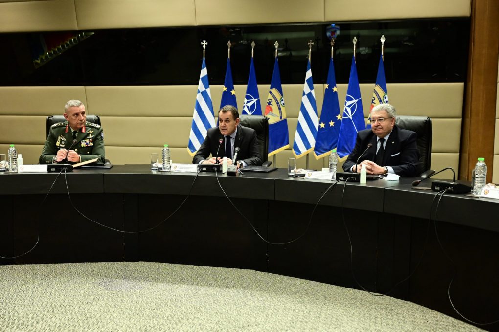 Συνάντηση ΥΕΘΑ Νικόλαου Παναγιωτόπουλου  με αντιπροσωπεία του AHEPA