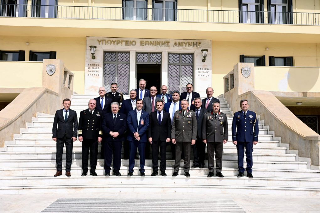 Συνάντηση ΥΕΘΑ Νικόλαου Παναγιωτόπουλου  με αντιπροσωπεία του AHEPA