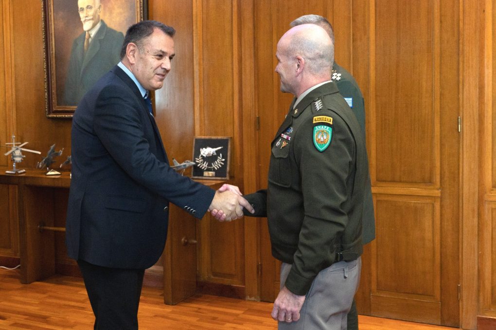 Defence Minister meets with the Supreme Allied Commander Europe General Christopher Cavoli