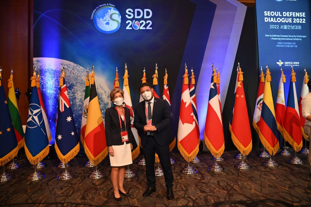 συμμετοχή υφεθα νικόλαου χαρδαλιά στη διεθνή διάσκεψη “seoul defense dialogue 2022”, στη σεούλ - διμερείς συσκέψεις με τους υφυπουργούς άμυνας της σαουδικής αραβίας και της κορέας