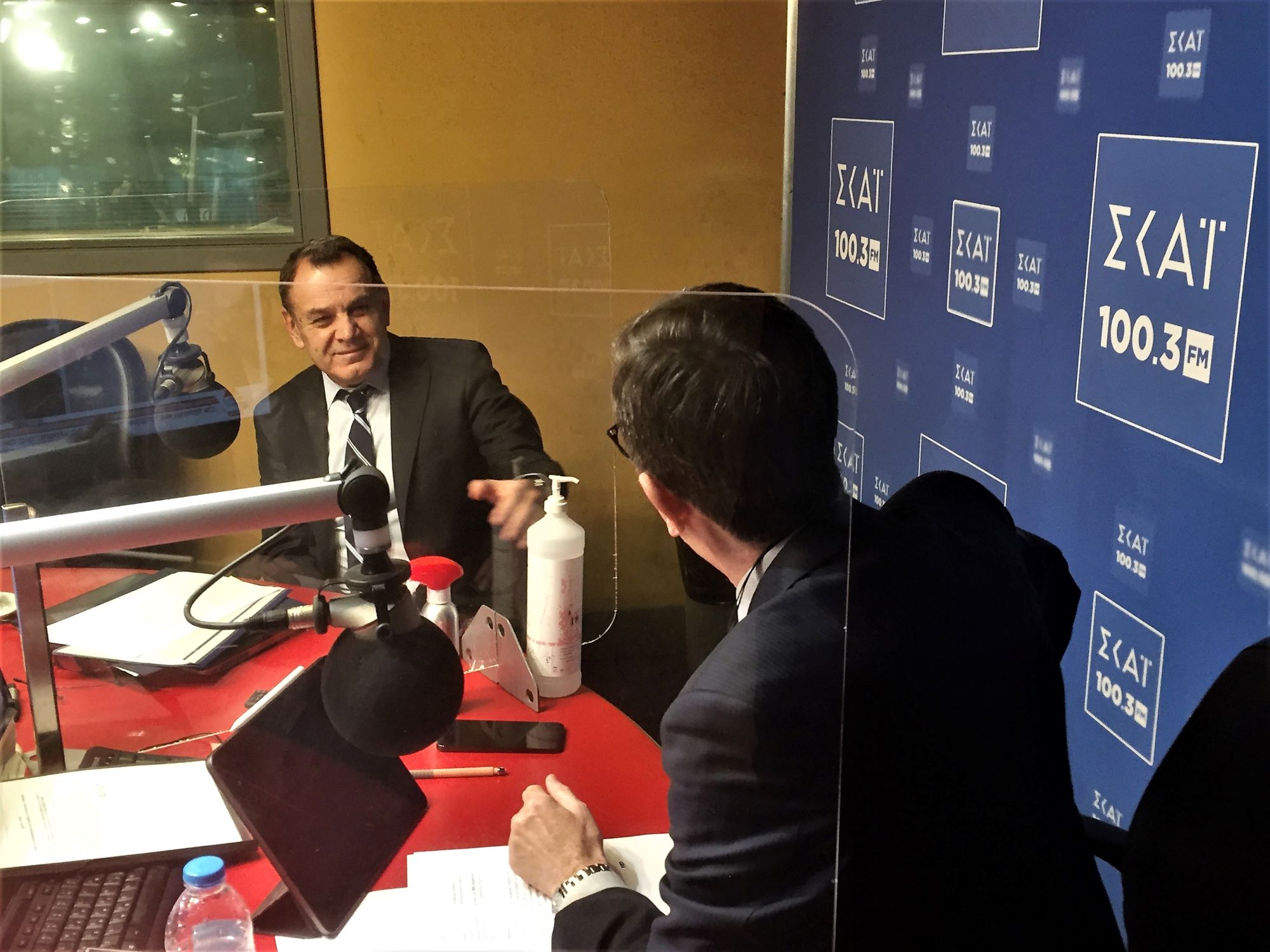 Συνέντευξη ΥΕΘΑ Νικόλαου Παναγιωτόπουλου στον Ρ/Σ «ΣΚΑΪ 100,3» και τον δημοσιογράφο Άρη Πορτοσάλτε