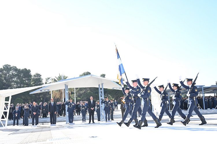 Παρουσία ΥΕΘΑ Νίκου Δένδια στην τελετή παράδοσης – παραλαβής καθηκόντων Αρχηγού ΓΕΑ στην Σχολή Ικάρων
