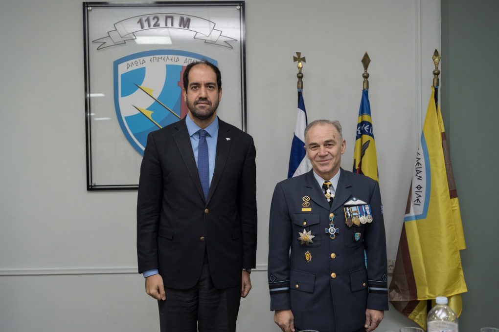Παρουσία ΥΦΕΘΑ Ιωάννη Κεφαλογιάννη στην τελετή παράδοσης - παραλαβής καθηκόντων Διοικητή ΔΑΥ