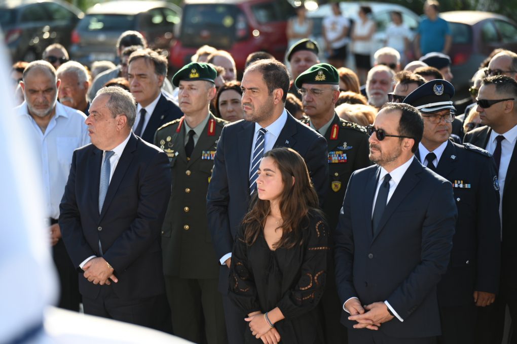 Ο ΥΦΕΘΑ Γιάννης Κεφαλογιάννης Εκπρόσωπος της Ελληνικής Κυβέρνησης στις εκδηλώσεις της Κυπριακής Δημοκρατίας για τα 50 χρόνια από την Τουρκική Εισβολή στην Κύπρο