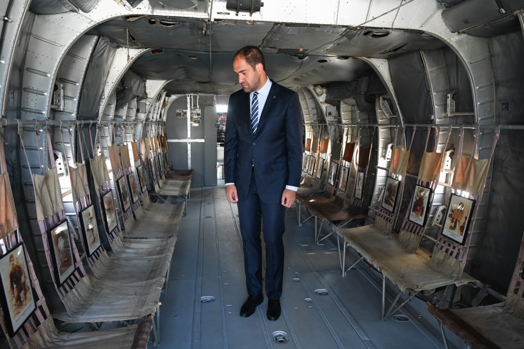 Ο ΥΦΕΘΑ Γιάννης Κεφαλογιάννης Εκπρόσωπος της Ελληνικής Κυβέρνησης στις εκδηλώσεις της Κυπριακής Δημοκρατίας για τα 50 χρόνια από την Τουρκική Εισβολή στην Κύπρο