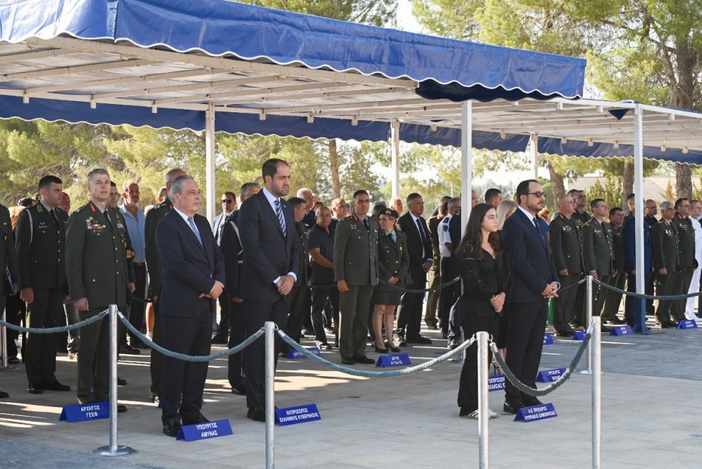 Ο ΥΦΕΘΑ Γιάννης Κεφαλογιάννης Εκπρόσωπος της Ελληνικής Κυβέρνησης στις εκδηλώσεις της Κυπριακής Δημοκρατίας για τα 50 χρόνια από την Τουρκική Εισβολή στην Κύπρο