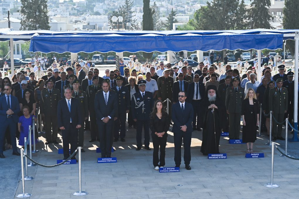 Ο ΥΦΕΘΑ Γιάννης Κεφαλογιάννης Εκπρόσωπος της Ελληνικής Κυβέρνησης στις εκδηλώσεις της Κυπριακής Δημοκρατίας για τα 50 χρόνια από την Τουρκική Εισβολή στην Κύπρο