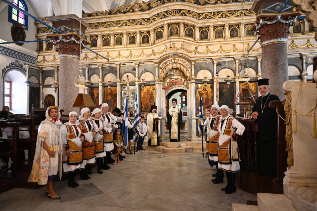 Παρουσία ΥΕΘΑ Νίκου Δένδια στις εκδηλώσεις για την 81η επέτειο Απελευθερώσεως της Νήσου Μεγίστης