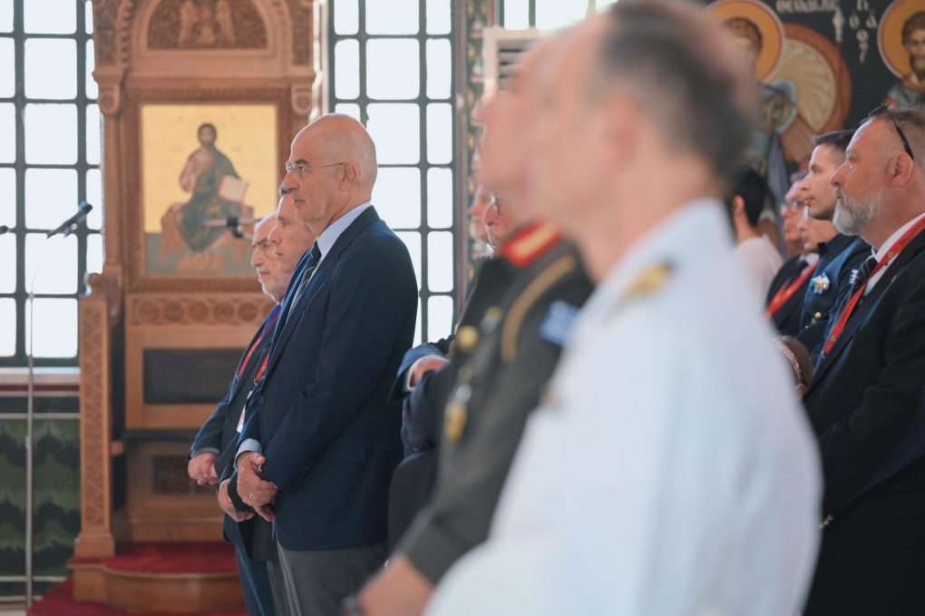 Παρουσία Υπουργού Εθνικής Άμυνας Ν. Δένδια στον εορτασμό του Προστάτη των Εφέδρων Αξιωματικών Μεγαλομάρτυρος Αγίου Νικήτα του Γότθου