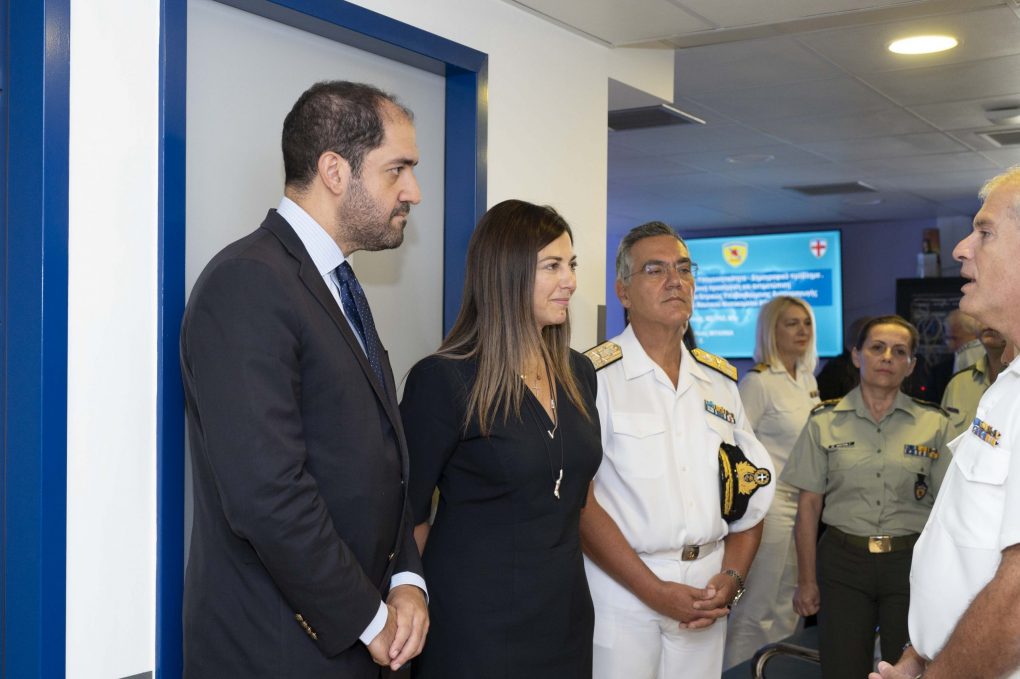 Επίσκεψη ΥΦΕΘΑ Γιάννη Κεφαλογιάννη στην Μονάδα Ιατρικώς Υποβοηθούμενης Αναπαραγωγής του Ναυτικού Νοσοκομείου Αθηνών