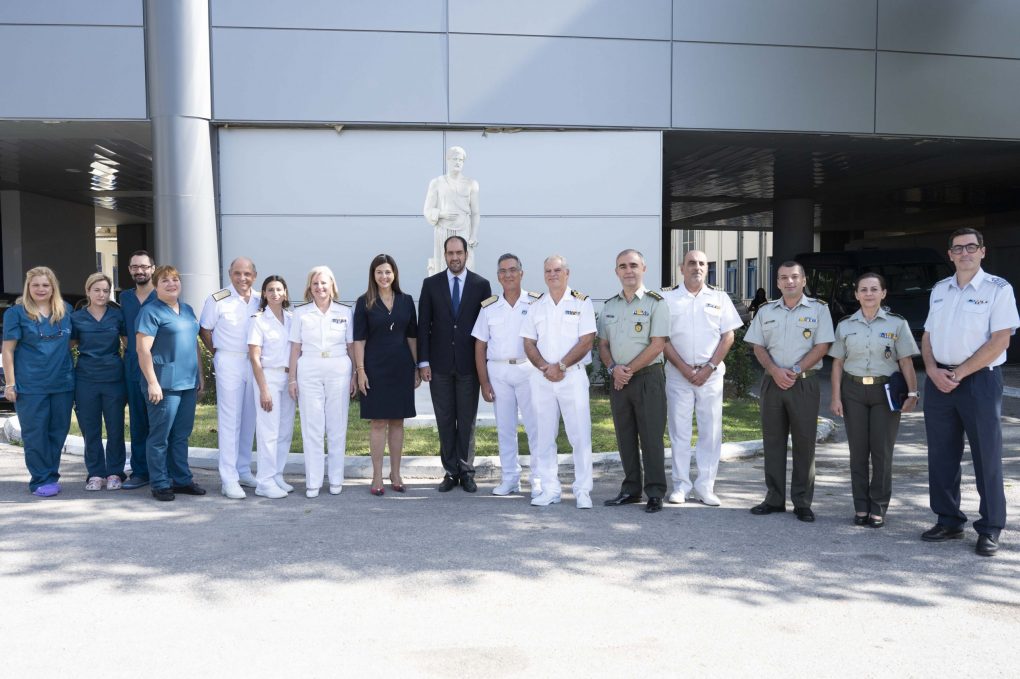 Επίσκεψη ΥΦΕΘΑ Γιάννη Κεφαλογιάννη στην Μονάδα Ιατρικώς Υποβοηθούμενης Αναπαραγωγής του Ναυτικού Νοσοκομείου Αθηνών