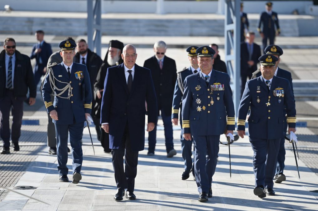 Παρουσία ΥΕΘΑ Νίκου Δένδια στον επίσημο εορτασμό του Προστάτη της Πολεμικής Αεροπορίας Αρχαγγέλου Μιχαήλ στη Σχολή Ικάρων