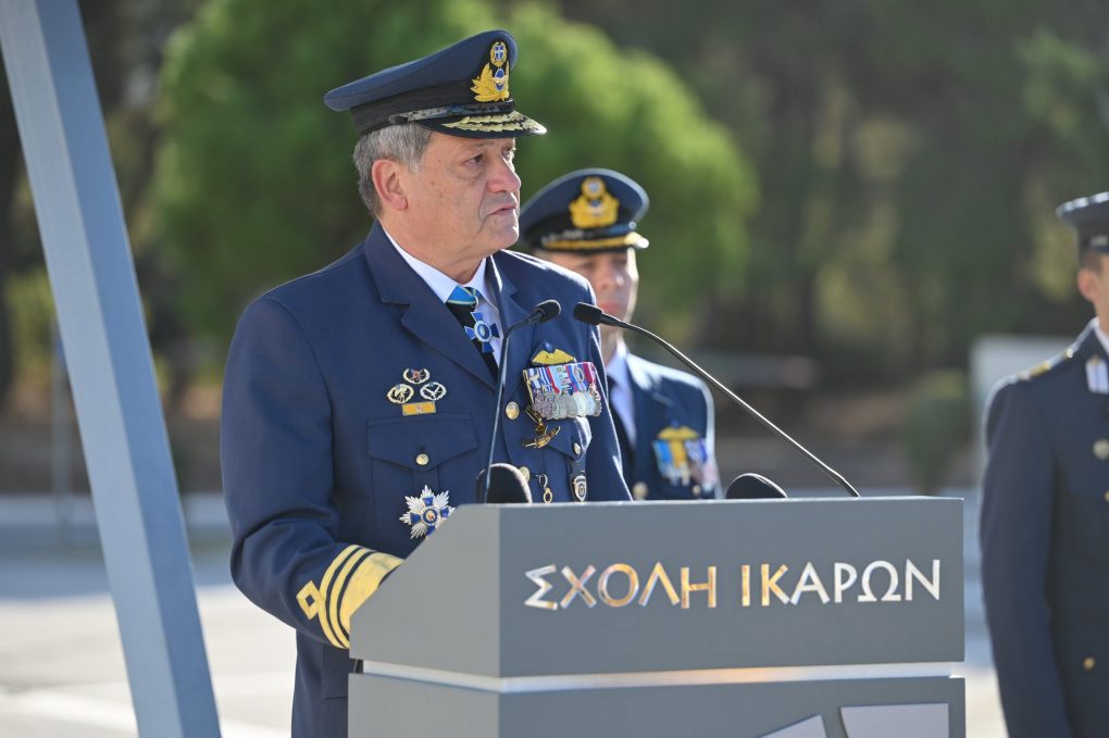 Παρουσία ΥΕΘΑ Νίκου Δένδια στον επίσημο εορτασμό του Προστάτη της Πολεμικής Αεροπορίας Αρχαγγέλου Μιχαήλ στη Σχολή Ικάρων